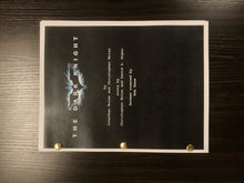 Load image into Gallery viewer, The Dark Knight Movie Script Reprint Full Script Full Screenplay