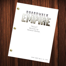 Load image into Gallery viewer, Boardwalk Empire TV Show Script Pilot Episode Full Script Full Screen