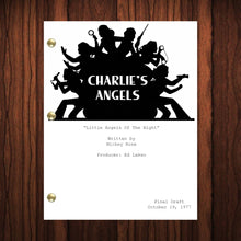 Load image into Gallery viewer, Charlie's Angels TV Show Script Little Angels Of The Night Episode Full Script