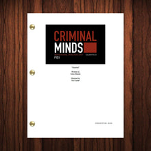 Load image into Gallery viewer, Criminal Minds TV Show Script Haunted Episode Full Script