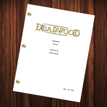 Load image into Gallery viewer, Deadwood TV Show Script Pilot Episode Full Script