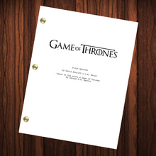 Load image into Gallery viewer, Game Of Thrones TV Show Script Pilot Episode Full Script