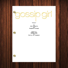 Load image into Gallery viewer, Gossip Girl TV Show Script Pilot Episode Full Script