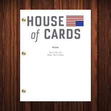 Load image into Gallery viewer, House Of Cards TV Show Script Pilot Episode Full Script