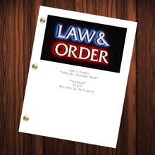 Load image into Gallery viewer, Law & Order TV Show Script Pilot Episode Full Script Full Screenplay