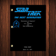 Load image into Gallery viewer, Star Trek The Next Generation TV Show Script Full Screenplay