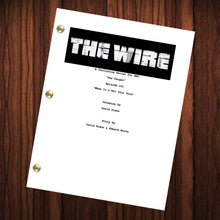 Load image into Gallery viewer, The Wire TV Show Script Pilot Episode Full Script