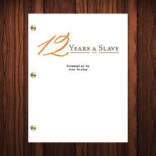 Load image into Gallery viewer, 12 Years a Slave Movie Script Reprint Full Screenplay Full Script