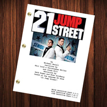 Load image into Gallery viewer, 21 Jump Street Movie Script Full Script Full Screenplay