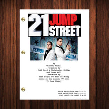 Load image into Gallery viewer, 21 Jump Street Movie Script Full Script Full Screenplay