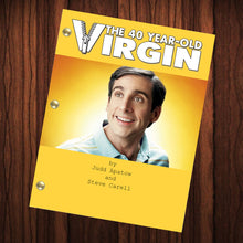 Load image into Gallery viewer, The 40-Year-Old Virgin Movie Script Reprint Full Screenplay Full Script