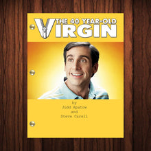 Load image into Gallery viewer, The 40-Year-Old Virgin Movie Script Reprint Full Screenplay Full Script