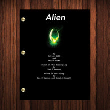 Load image into Gallery viewer, Alien Movie Script Reprint Full Screenplay Full Script