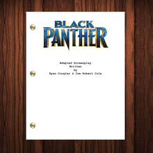 Load image into Gallery viewer, Black Panther Movie Script Reprint Full Screenplay Full Script