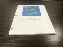 Load image into Gallery viewer, Call Me By Your Name Movie Script Reprint Full Screenplay Full Script