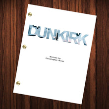 Load image into Gallery viewer, Dunkirk Movie Script Reprint Full Screenplay Full Script Christopher Nolan