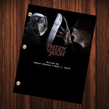 Load image into Gallery viewer, Freddy Vs. Jason Movie Script Reprint Full Screenplay Full Script