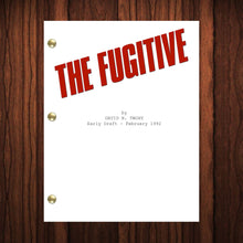 Load image into Gallery viewer, The Fugitive Movie Script Reprint Full Screenplay Full Script