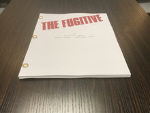 Load image into Gallery viewer, The Fugitive Movie Script Reprint Full Screenplay Full Script