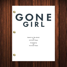 Load image into Gallery viewer, Gone Girl Movie Script Reprint Full Screenplay Full Script