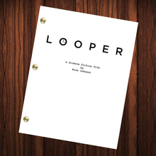 Load image into Gallery viewer, Looper Movie Script Reprint Full Screenplay Full Script
