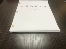 Load image into Gallery viewer, Looper Movie Script Reprint Full Screenplay Full Script