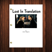 Load image into Gallery viewer, Lost In Translation Movie Script Reprint Full Screenplay Full Script
