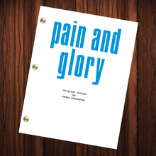 Load image into Gallery viewer, Pain and Glory Movie Script Reprint Full Screenplay Full Script