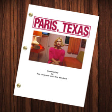 Load image into Gallery viewer, Paris Texas Movie Script Reprint Full Screenplay Full Script