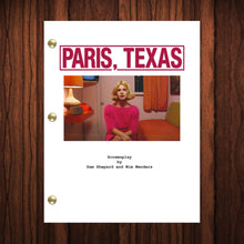 Load image into Gallery viewer, Paris Texas Movie Script Reprint Full Screenplay Full Script