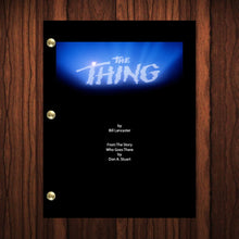 Load image into Gallery viewer, The Thing Movie Script Reprint Full Screenplay Full Script John Carpenter