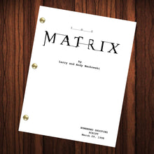 Load image into Gallery viewer, The Matrix Movie Script Reprint Full Screenplay Full Script