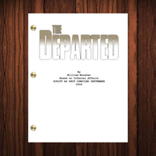 Load image into Gallery viewer, The Departed Movie Script Reprint Full Screenplay Full Script