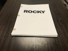 Load image into Gallery viewer, Rocky Movie Full Script Full Screenplay Sylvester Stallone Rocky Balboa