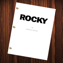 Load image into Gallery viewer, Rocky Movie Full Script Full Screenplay Sylvester Stallone Rocky Balboa