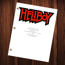 Load image into Gallery viewer, Hellboy Movie Script Reprint Full Screenplay Full Script Guillermo del Toro