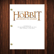 Load image into Gallery viewer, The Hobbit Movie Script Reprint Full Screenplay Full Script The Hobbit An Unexpected Journey