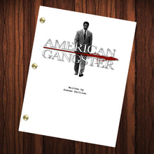 Load image into Gallery viewer, American Gangster Movie Script Reprint Full Screenplay Full Script