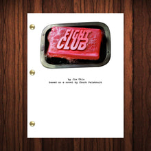 Load image into Gallery viewer, Fight Club Movie Script Reprint Full Screenplay Full Script Brad Pitt