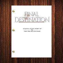 Load image into Gallery viewer, Final Destination Movie Script Reprint Full Screenplay Full Script