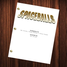 Load image into Gallery viewer, Spaceballs Movie Script Reprint Full Screenplay Full Script Mel Brooks