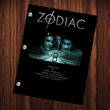 Load image into Gallery viewer, Zodiac Movie Script Reprint Full Screenplay Full Script
