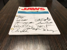 Load image into Gallery viewer, Jaws Movie Script Signed Autographed Reprint Full Screenplay Full Script