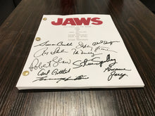 Load image into Gallery viewer, Jaws Movie Script Signed Autographed Reprint Full Screenplay Full Script