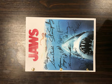 Load image into Gallery viewer, Jaws Movie Script Signed Autographed Reprint Full Screenplay Full Script
