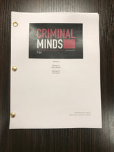 Load image into Gallery viewer, Criminal Minds TV Show Script Haunted Episode Full Script