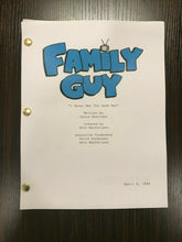 Load image into Gallery viewer, Family Guy TV Show Script I Never Met The Dead Man Episode Full Script