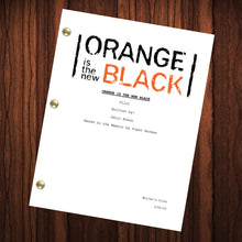 Load image into Gallery viewer, Orange Is The New Black TV Show Script Pilot Episode Full Screenplay