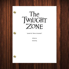 Load image into Gallery viewer, The Twilight Zone TV Show Script Pilot Episode Full Screenplay