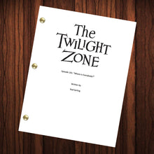 Load image into Gallery viewer, The Twilight Zone TV Show Script Pilot Episode Full Screenplay